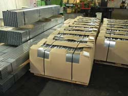 Scheduled goods / metal profiles